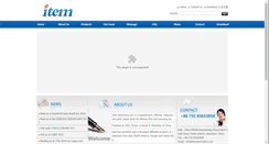 Desktop Screenshot of itemelectronics.com